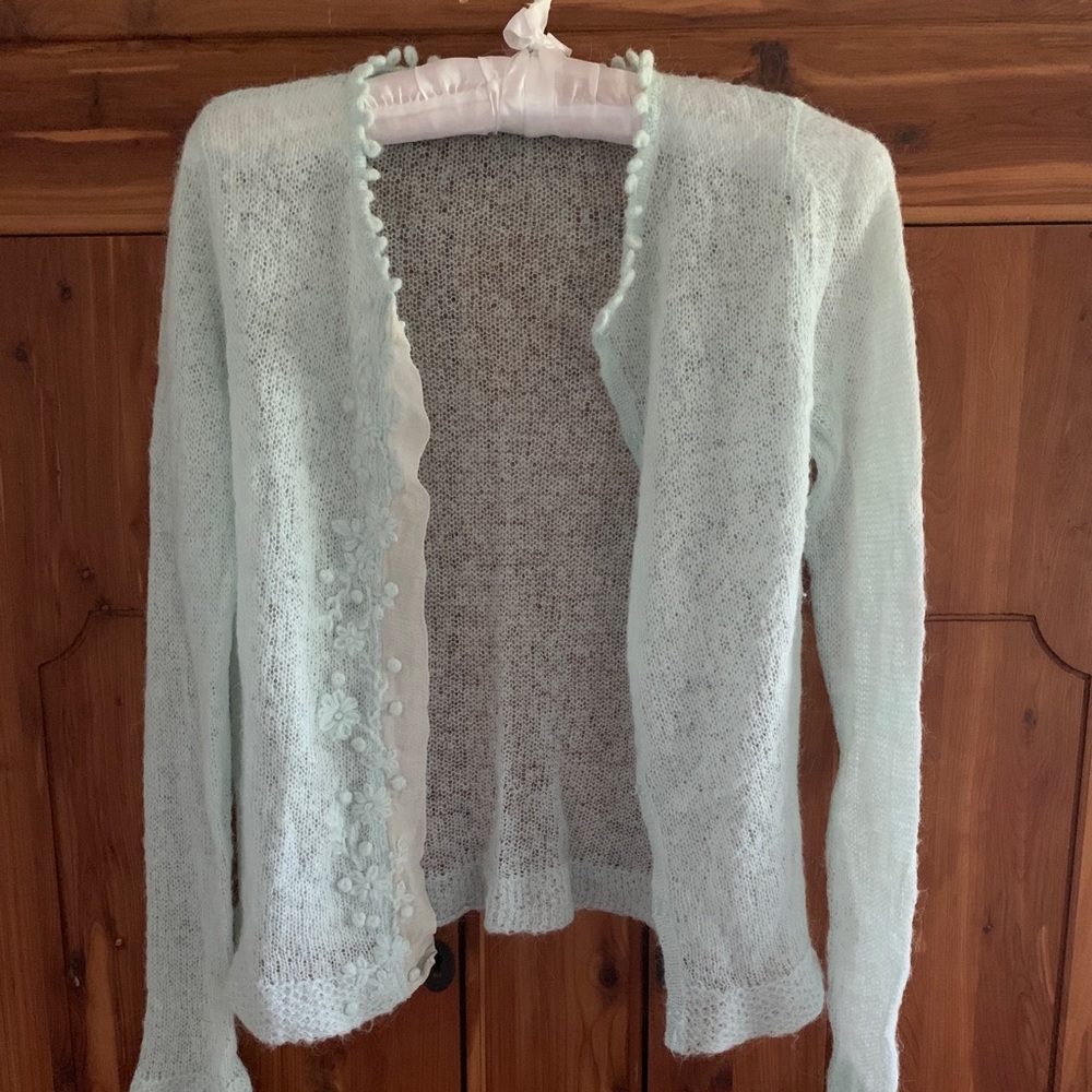 Embroidered Light weight cardigan